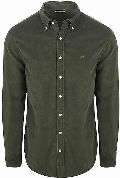 McGregor Hemd Corduroy Olivgrün - Größe L günstig online kaufen