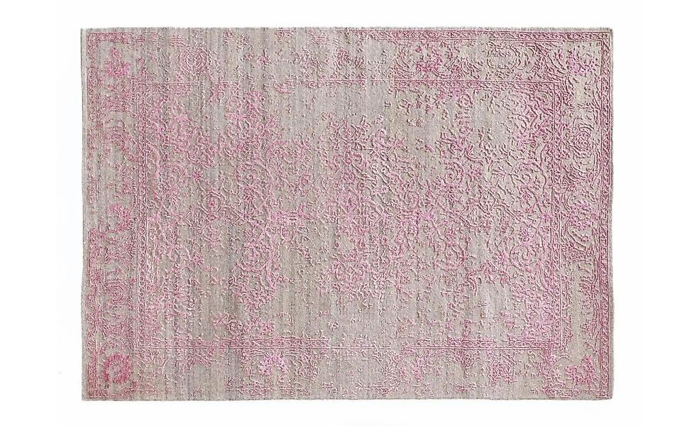 Musterring Teppich   ¦ beige ¦ Wolle,Viskose ¦ Maße (cm): B: 200 H: 0,5 Tep günstig online kaufen