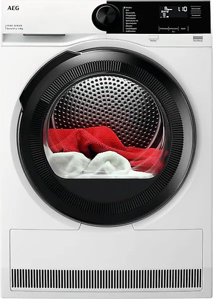 AEG Wärmepumpentrockner »TR7TC86«, 7000, ProSense® Mengenautomatik: Spart Z günstig online kaufen