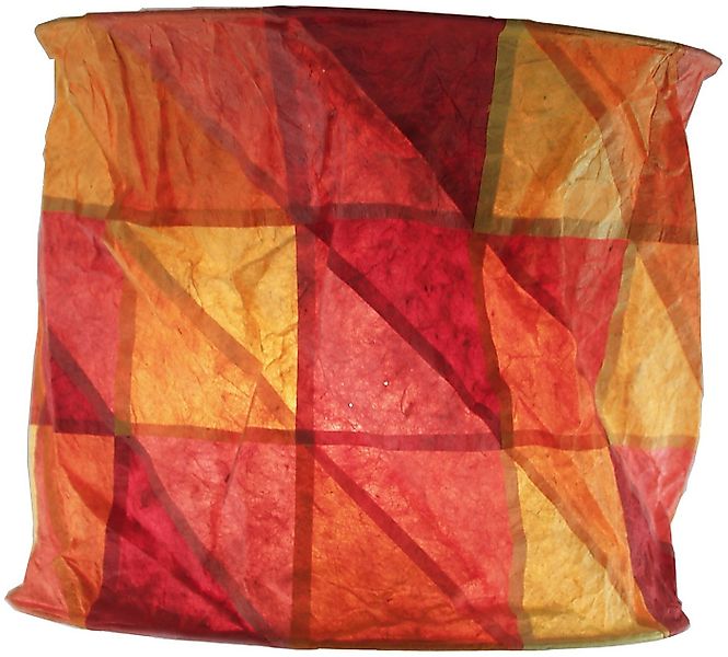 Guru-Shop Lampenschirm Runde Boho Papier Hängelampe, Lokta.. günstig online kaufen