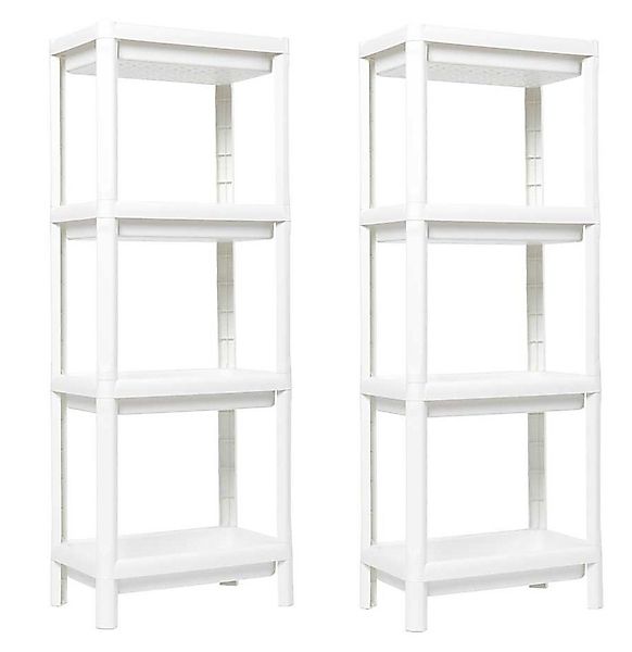 ONDIS24 Badregal Kunststoffregal Haushaltsregal Steckregal Linda, günstig online kaufen