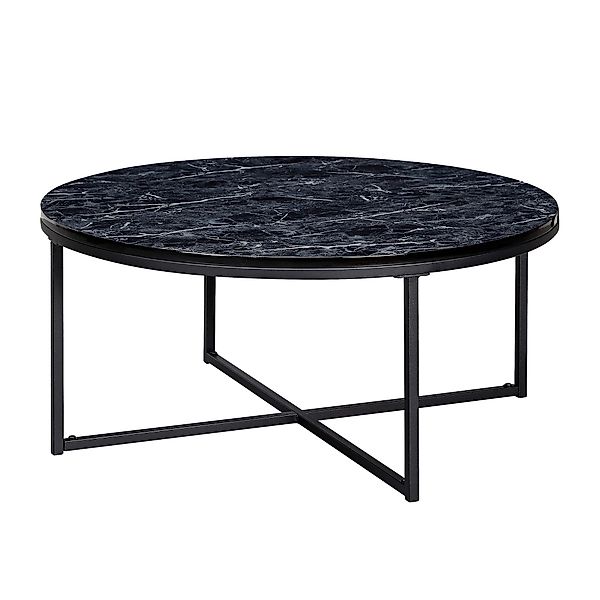 FINEBUY Couchtisch FB24016 (80x36x80 cm Marmor günstig online kaufen