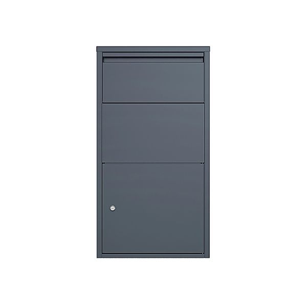 Westmann Briefkasten Pollux mit Paketbox Freistehend 22 x 44 x 82 cm Anthra günstig online kaufen