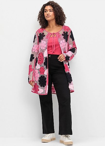 Sheego Jerseyhose Stretch-Hose . in Bootcutform mit Shaping-Einsatz günstig online kaufen