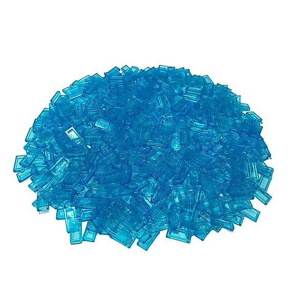 LEGO® Spielbausteine LEGO® 1x2 Fliesen Transparent Hellblau - 3069b NEU! Me günstig online kaufen