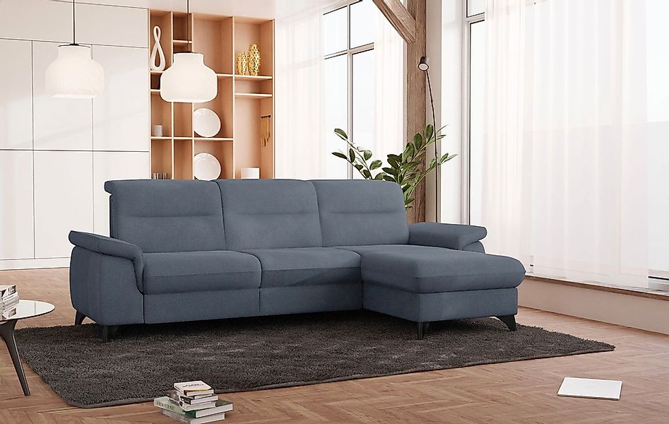 sit&more Ecksofa "Astoria L-Form" wahlweise mit motorischer Relaxfunktion günstig online kaufen