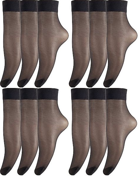 BANANALU Feinsöckchen Feinsocken Nylon Socken feinstrumpfsöckchen Großpacku günstig online kaufen
