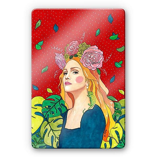 K&L Wall Art Glasbild Glasbild starke günstig online kaufen