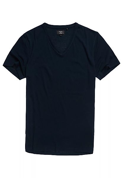 Superdry Lightweight Essential V-neck Kurzarm T-shirt 2XL Eclipse Navy günstig online kaufen