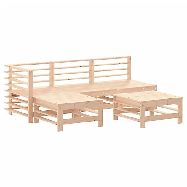 vidaXL 5-Tlg Garten-Lounge-Set Massivholz Kiefer 3186557 günstig online kaufen