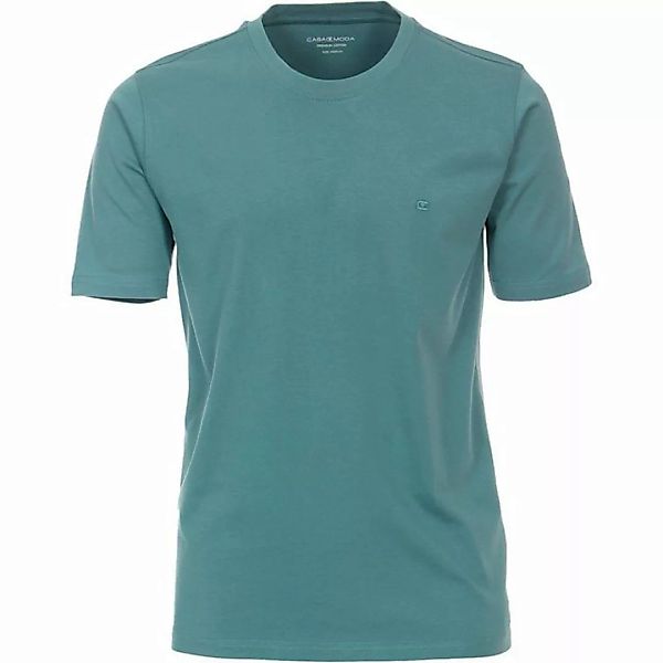 CASAMODA Rundhalsshirt Große Größen Herren T-Shirt Basic minttürkis CasaMod günstig online kaufen