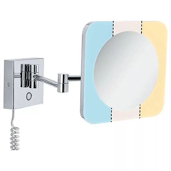 LED Kosmetikspiegel Jora IP44 270lm in Weiß günstig online kaufen