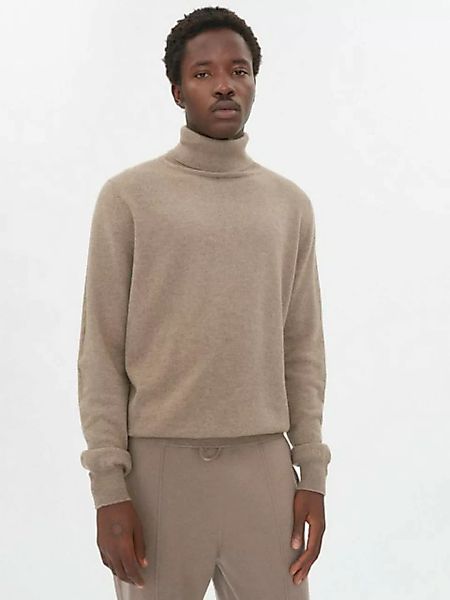 GOBI Cashmere Rollkragenpullover Naturfarbe Basic Kaschmir Rollkragenpullov günstig online kaufen