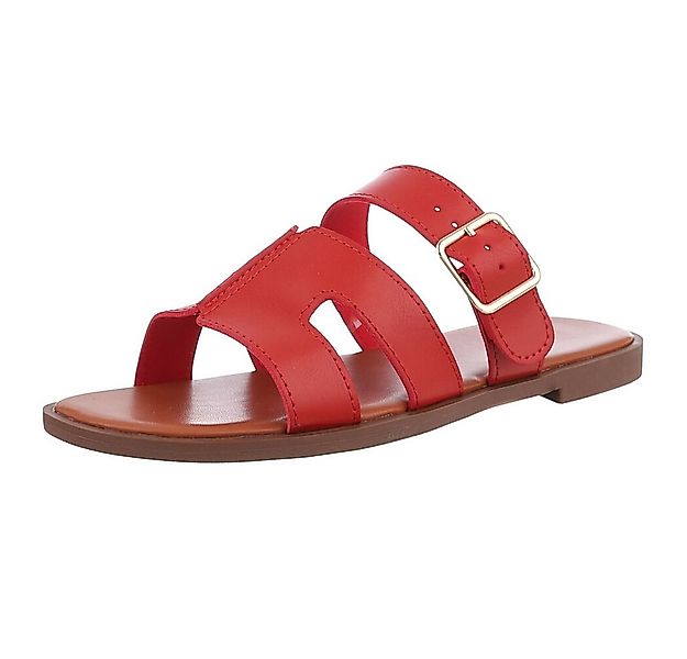 Ital-Design Bequeme Sandalen für Sommerabenteuer und Alltagslook Pantolette günstig online kaufen