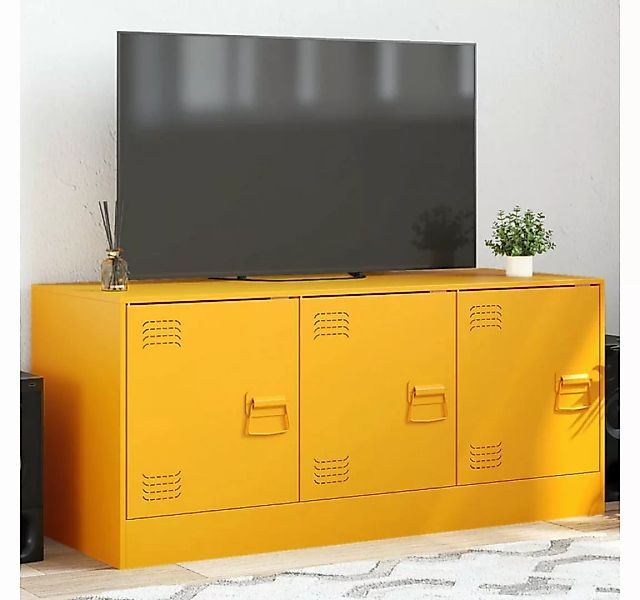 vidaXL TV-Schrank TV-Schrank Senfgelb 99x39x44 cm Stahl (1-St) günstig online kaufen