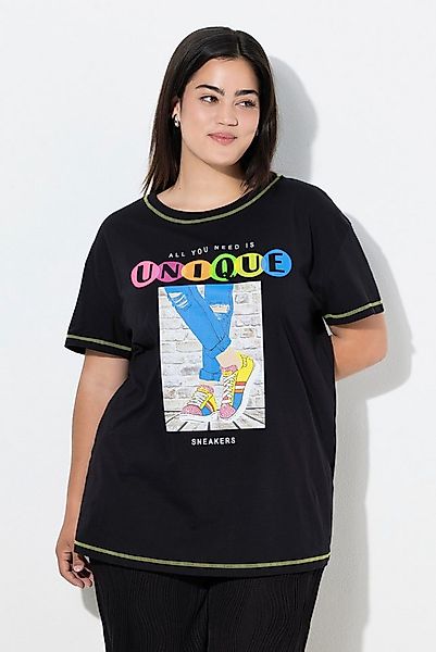 Angel of Style T-Shirt T-Shirt Boxy Fit Sneaker-Motiv günstig online kaufen