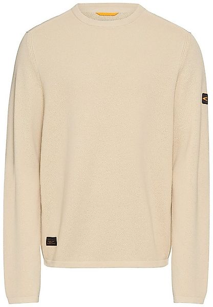 camel active Strickpullover mit Logo Stickerei günstig online kaufen