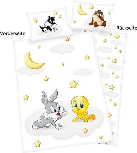 LOONEY TUNES Babybettwäsche Looney Tunes, Renforcé, günstig online kaufen
