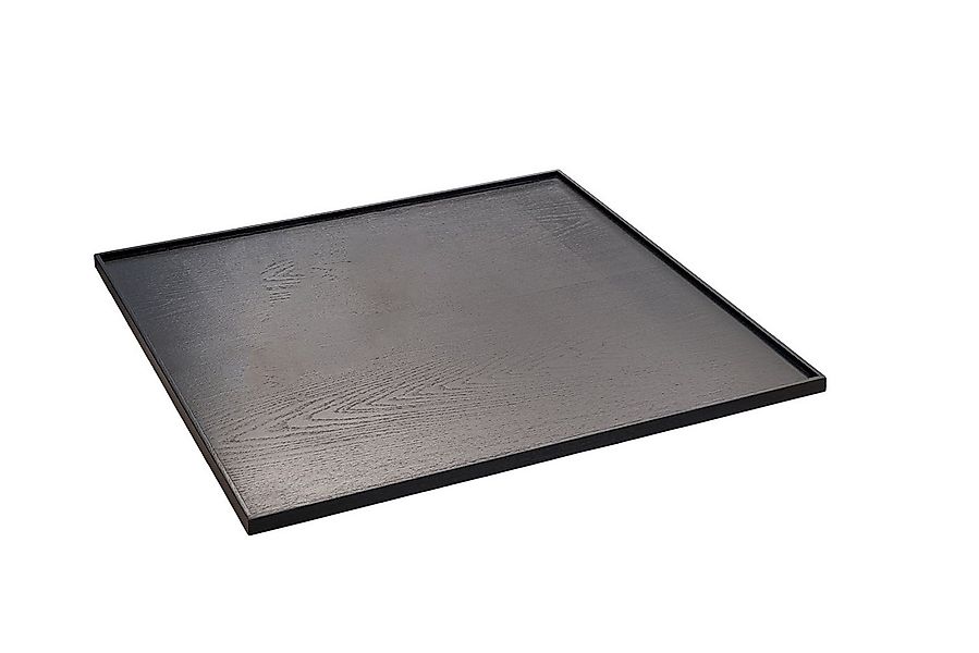 KAWOLA Dekoobjekt MADELINE, Holztablett Eiche für Hocker verschiedene Größe günstig online kaufen