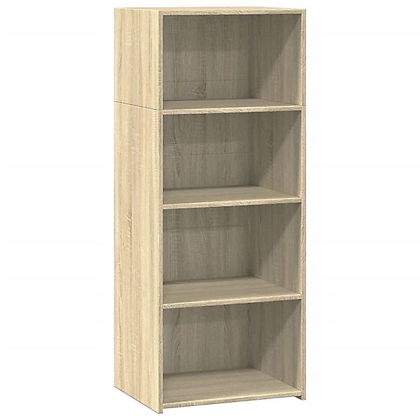 vidaXL Highboard Sonoma-Eiche 50x41x124 cm Holzwerkstoff 846399 günstig online kaufen