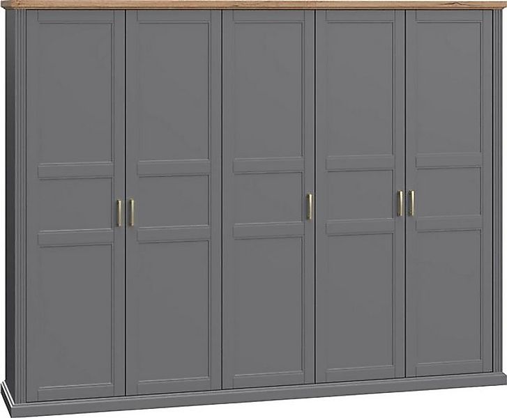 Home affaire Kleiderschrank "Tara, wahlweise 4 Breiten, hoher Schrank 227cm günstig online kaufen