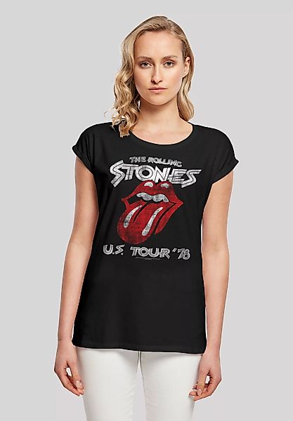 F4NT4STIC T-Shirt "The Rolling Stones Rock Band US Tour 78 Front", Print günstig online kaufen