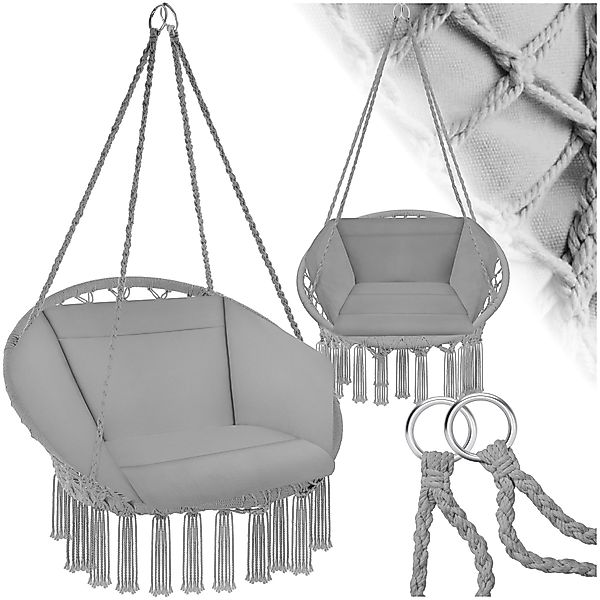 tectake Hängesessel Schaukelstuhl Grazia, mit Sitz- günstig online kaufen