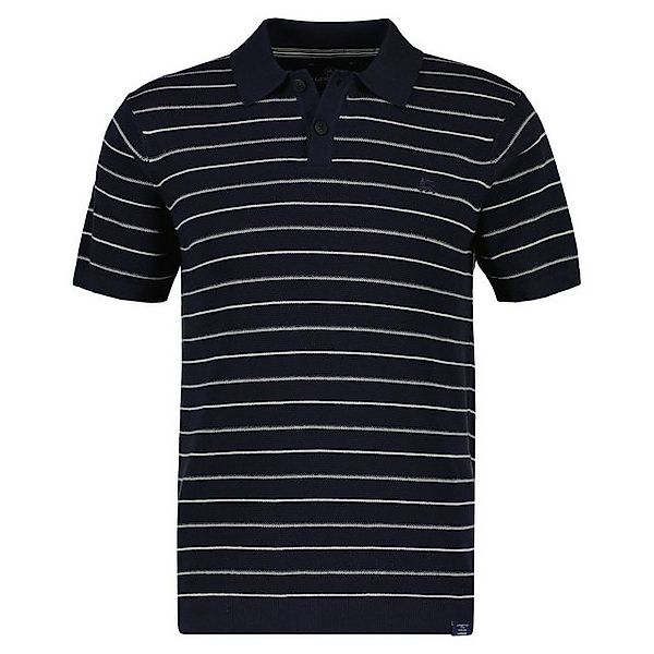 LERROS Poloshirt LERROS Poloshirt in sommerlich-stylischer Strickoptik günstig online kaufen