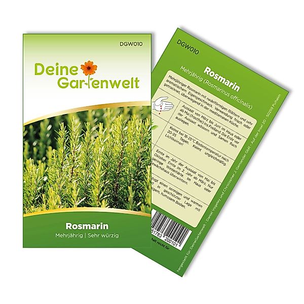 Deine Gartenwelt Rosmarin Samen günstig online kaufen