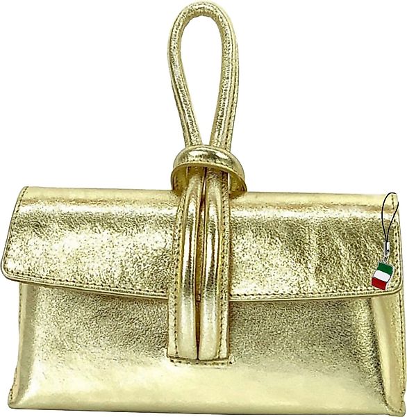 FLORENCE Umhängetasche Florence Tasche gold Leder günstig online kaufen