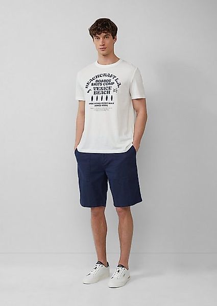s.Oliver Bermudas Detroit: Leinenmix-Bermuda im Relaxed Fit günstig online kaufen