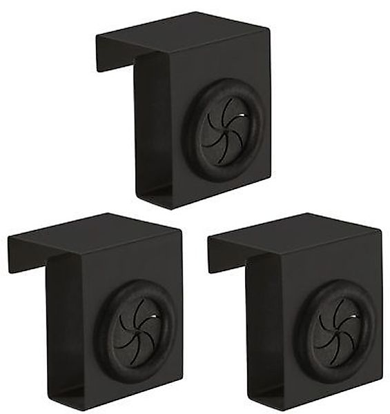 WENKO Handtuchhaken Push, (Set, 3-St), Edelstahl, günstig online kaufen