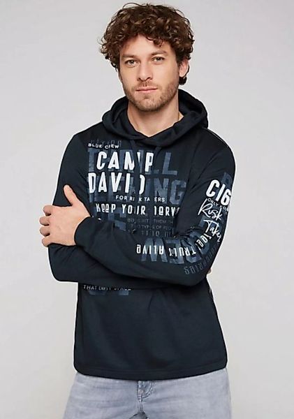 CAMP DAVID Kapuzensweatshirt mit Label Patch an der Kapuze günstig online kaufen