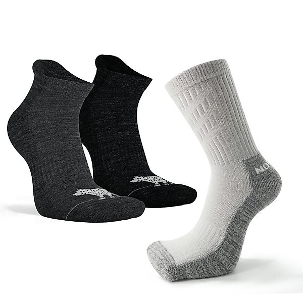 NORDSOX Wandersocken 3er Set verschiedene Längen günstig online kaufen