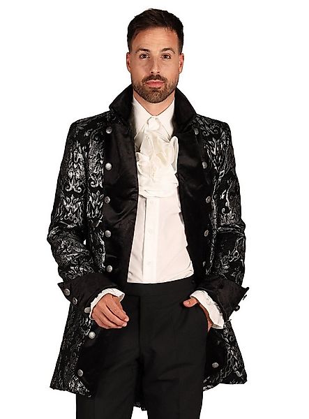 thetru Piraten-Kostüm Gehrock Adliger silberfarben, Hochwertiger Mantel für günstig online kaufen