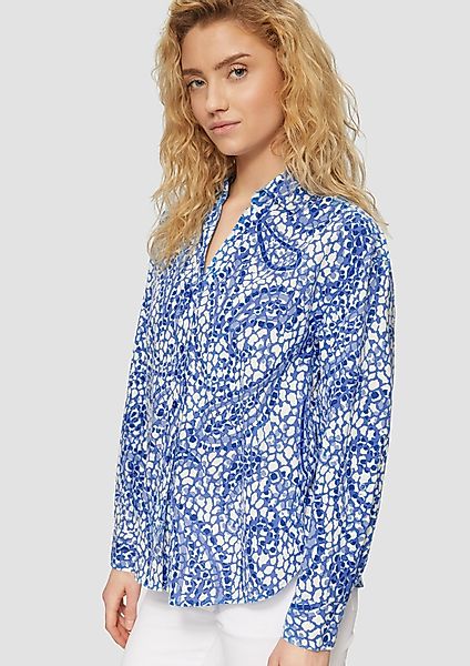 s.Oliver Langarmbluse Leichte Hemdbluse im Relaxed günstig online kaufen