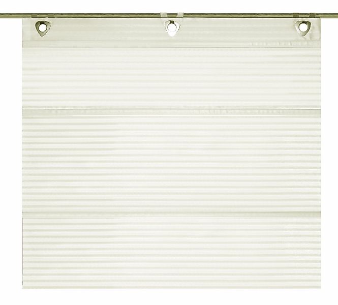 Clever-Kauf-24 Raffrollo Magnetrollo Jakob wollweiß, mit Hakenaufhängung, o günstig online kaufen