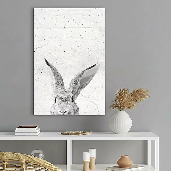 home24 Wandbild Kaninchen beobachtet dich günstig online kaufen