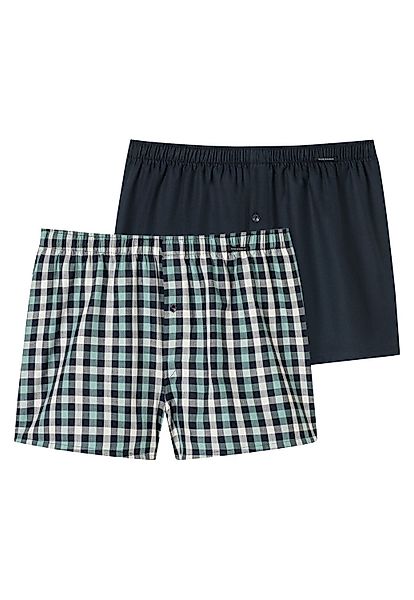 Schiesser Boxershorts Boxershorts Multipacks (2-St) Webboxer günstig online kaufen