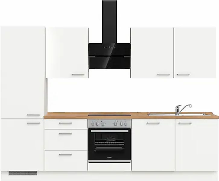nobilia® Küchenzeile »"Touch II"«, vormontiert, Ausrichtung wählbar, Breite günstig online kaufen