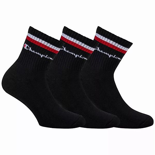 Champion Unisex Socken, 3 Paar - Knöchelsocken, Ankle Socks Legacy Schwarz günstig online kaufen