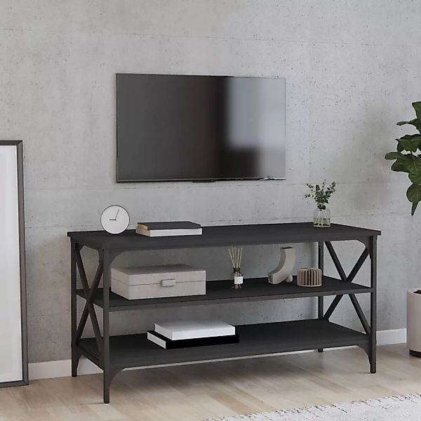 Vidaxl Tv-schrank Schwarz 100x40x50 Cm Holzwerkstoff günstig online kaufen