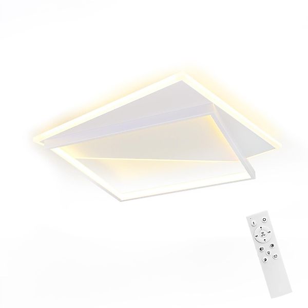 ZMH LED Deckenleuchte Modern Design Quadraten, günstig online kaufen
