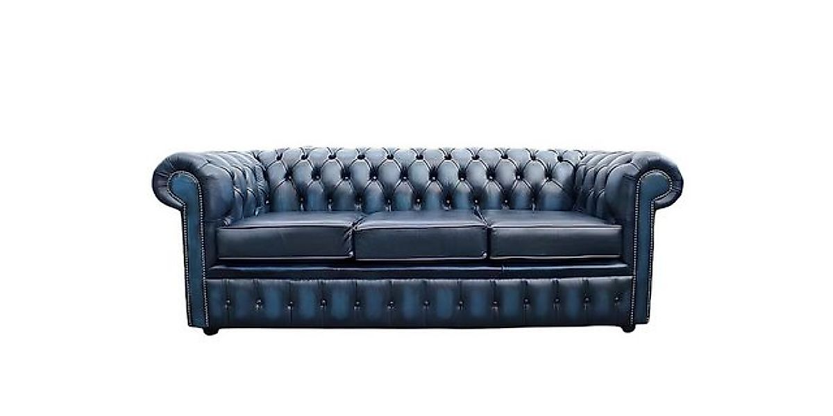 Xlmoebel Sofa Hochwertiges Luxus-Sofa im Chesterfield-Design mit Leder, Her günstig online kaufen