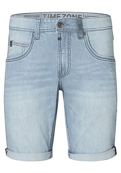 TIMEZONE Jeansshorts mit elastischem Bund und Zipper Slim ScottyTZ Short günstig online kaufen