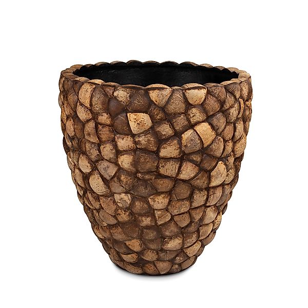 Coconut braunes Pflanzgefäß  Ø 60 cm, Höhe 65 cm günstig online kaufen