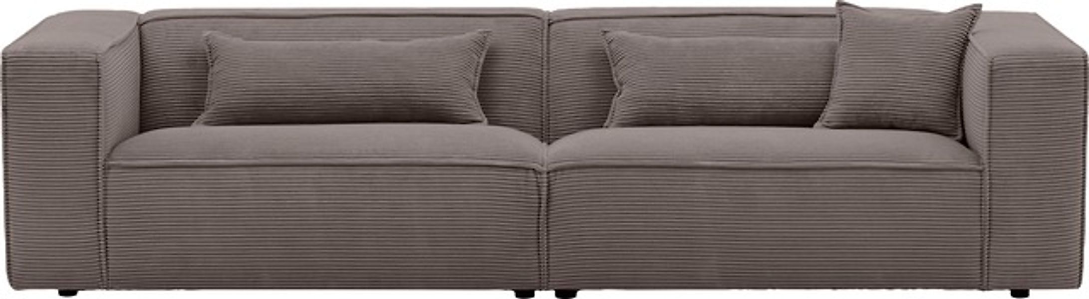 LeGer Home by Lena Gercke 3-Sitzer »PIARA, Couch mit Kedernaht, Sofa in Cor günstig online kaufen