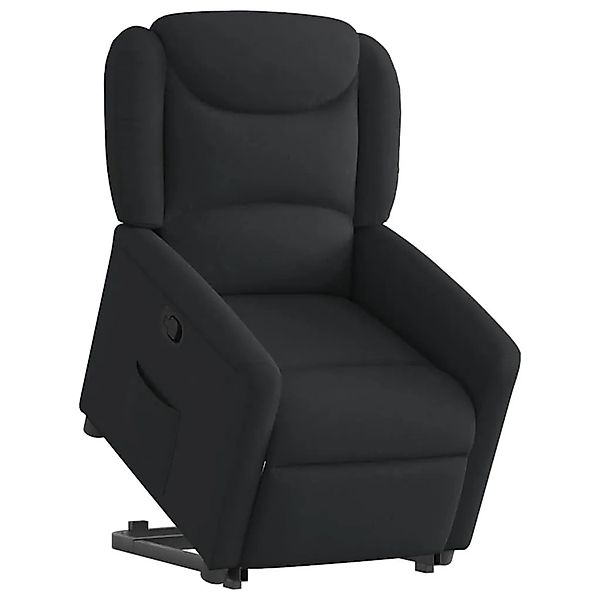 vidaXL Relaxsessel mit Aufstehhilfe Schwarz Stoff 3303196 günstig online kaufen