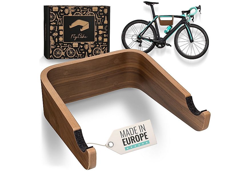 madeco Fahrradwandhalterung FlyBike Fahrrad Wandhalterung Holz - Design Fah günstig online kaufen