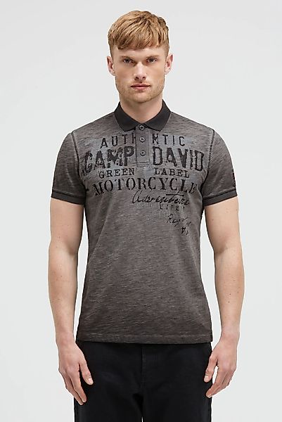 CAMP DAVID Poloshirt, mit Vintage-Waschung günstig online kaufen